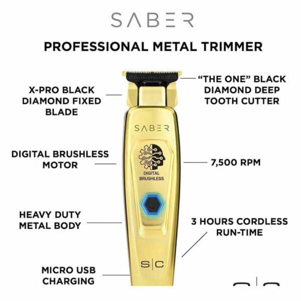 StyleCraft Saber Gold Trimmer