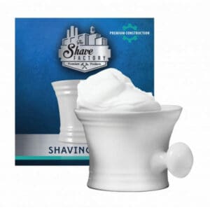 Μπολ ξυρίσματος The Shave Factory Λευκό