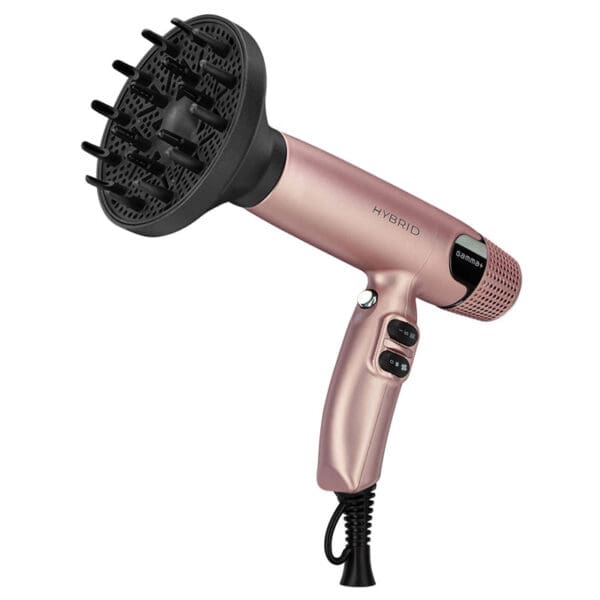 Gamma Piu Hybrid Hairdryer 1800W Rose Gold