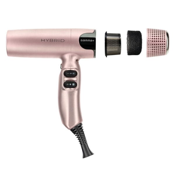 Gamma Piu Hybrid Hairdryer 1800W Rose Gold