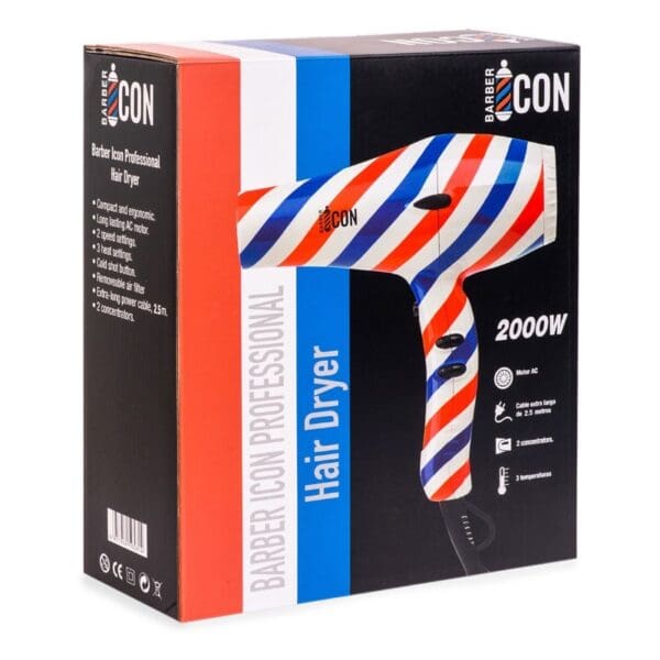 Barber Icon Hair Dryer  Watt