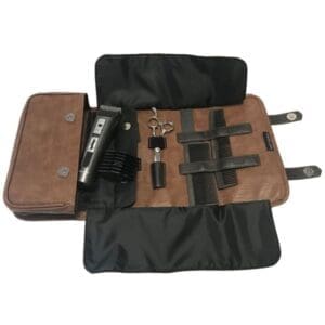 Head Jog Barber Tool Roll Brown