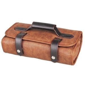 Head Jog Barber Tool Roll Brown