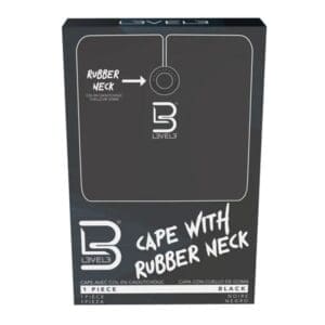 Level Cape Rubber Neck Black