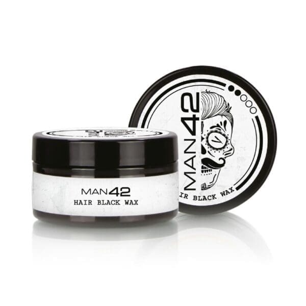 Man  Hair Black Wax Ml