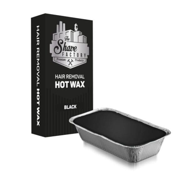 The Shave Factory Hair Removal Hot Wax Black