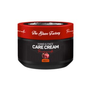 The Shave Factory Hand & Face Care Cream Pomegranate 300ml