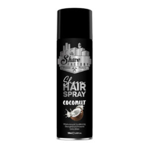 The Shave Factory Sheen Hair Spray Coconut 500ml