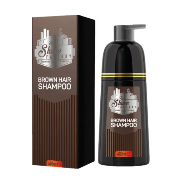 The Shave Factory Brown Hair Shampoo 400ml
