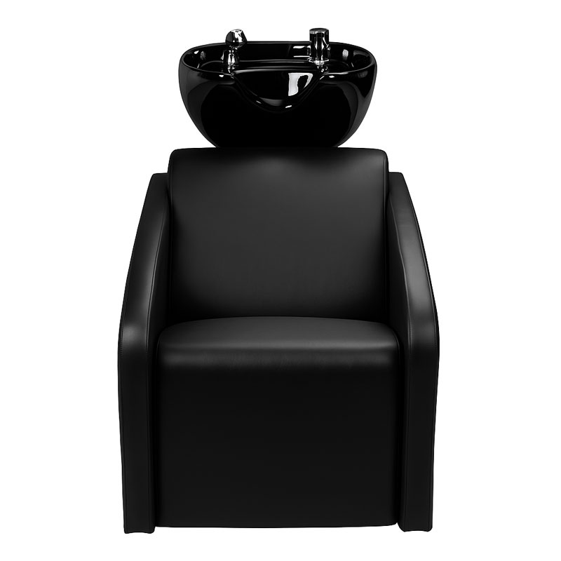 Λουτήρας κουρείου Aero Wash με μαύρη πορσελάνη