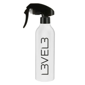 Level3 Rubberized Spray Bottle White