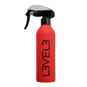 Level3 Rubberized Spray Bottle Red